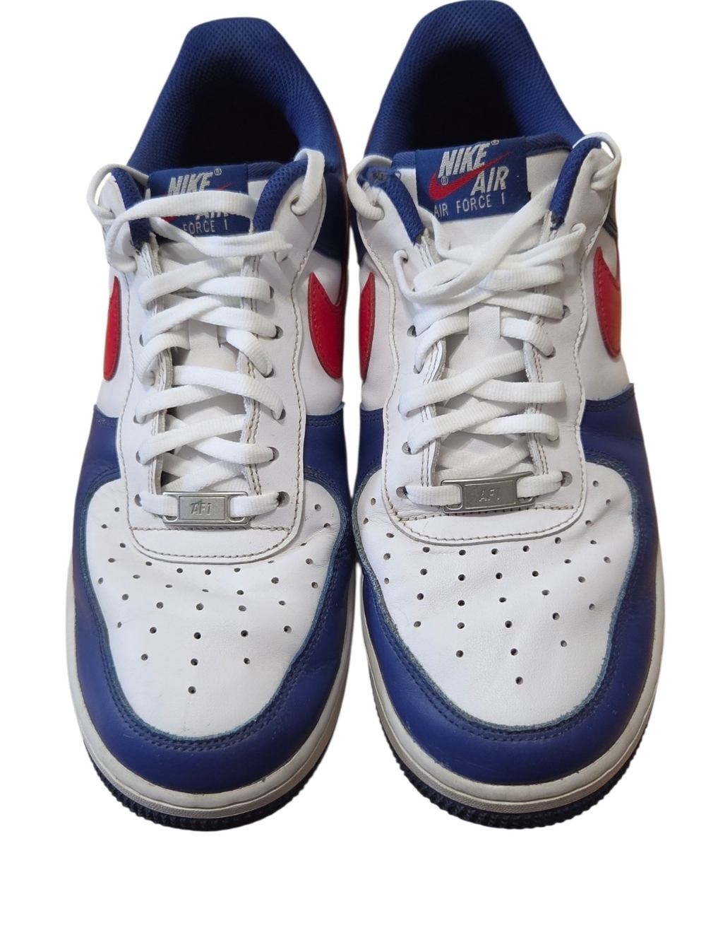 Nike Air Force 1 Low White/Blue/Red Sneakers